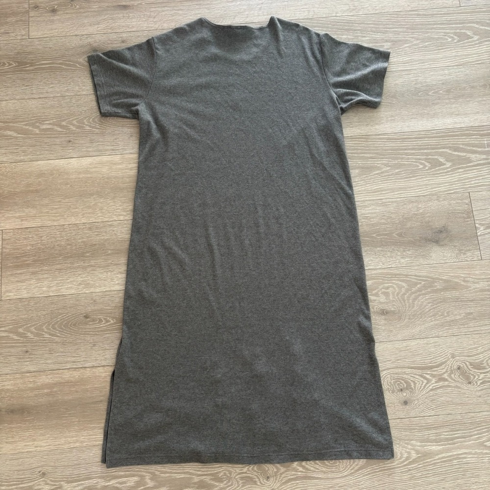 Needle & Thread Womens Gray Short Sleeve Cat Print Embroidered Dress Size 1X - Picture 2 of 15